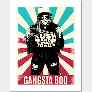 Vintage Retro Gangsta Boo Posters and Art